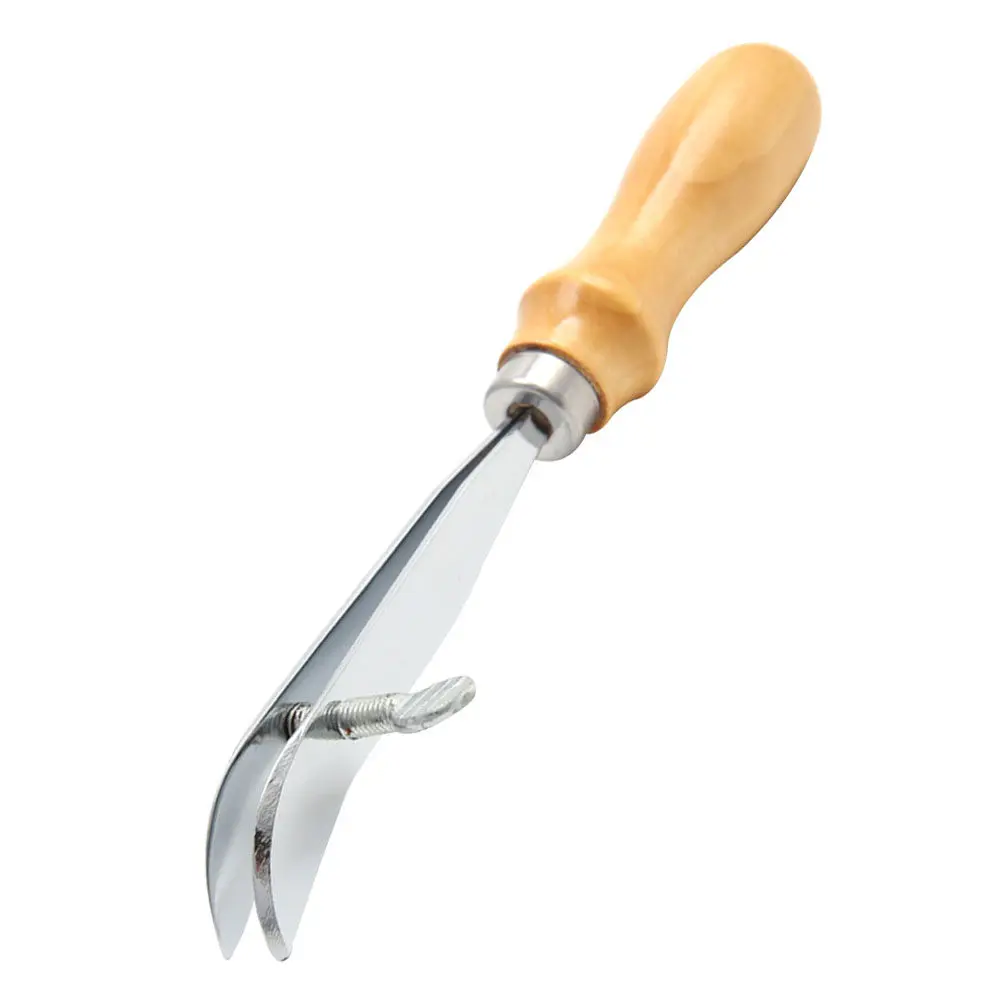 Craft Edges Creaser Premium Sturdy Rust-Resistant Wood Handle for Stitching Groover Bevel Trimmer Spacing Wheel