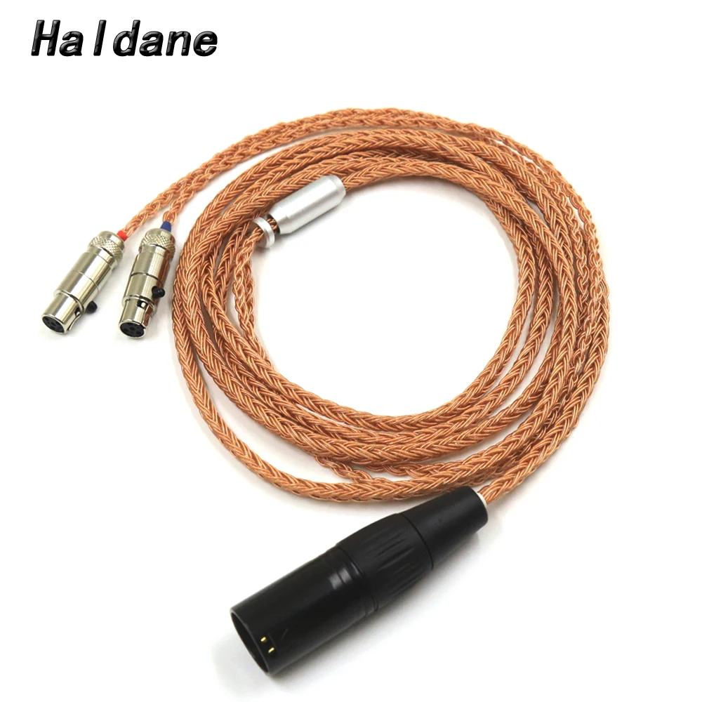 

Haldane 16core(enhanced version) Single Crystal Copper Upgrade Cable for Audeze LCD3 LCD-2 LCD2 LCD-4