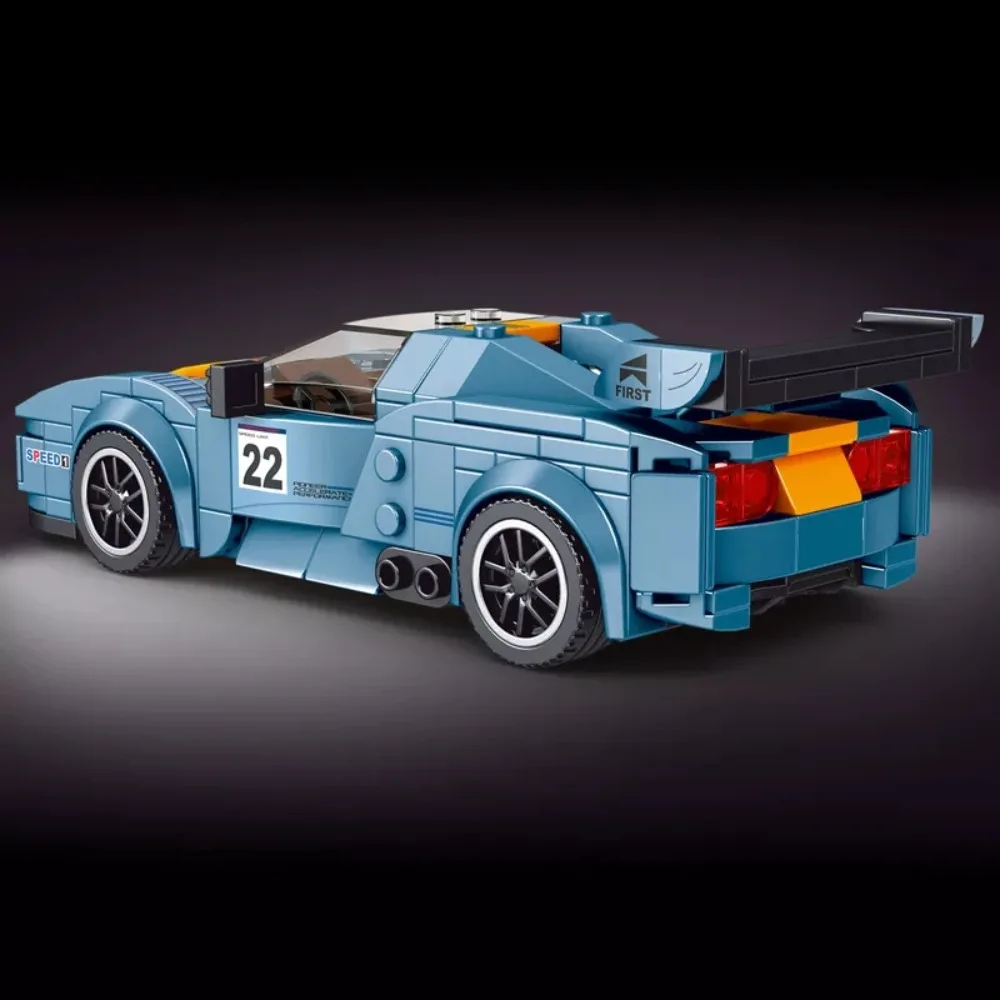 ألعاب سيارات العفن King 918 RSR مع علبة عرض نموذج سيارة لعبة سيارات اللبنات مجموعات بناء سيارات السباق للبالغين والمراهقين #2