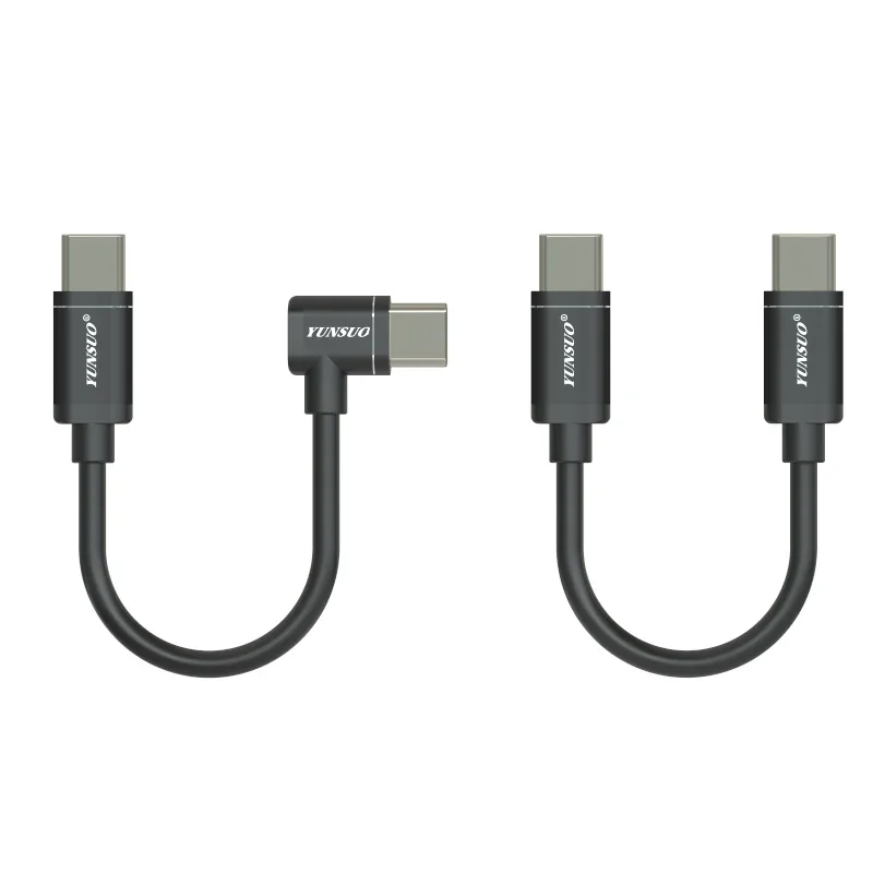 الكوع نوع-C 5Pin مايكرو USB كابل شحن 5 فولت 1A 2A 2.4A امدادات الطاقة للأجهزة الرقمية سيارة مسجل هاتف محمول لوحي مروحة
