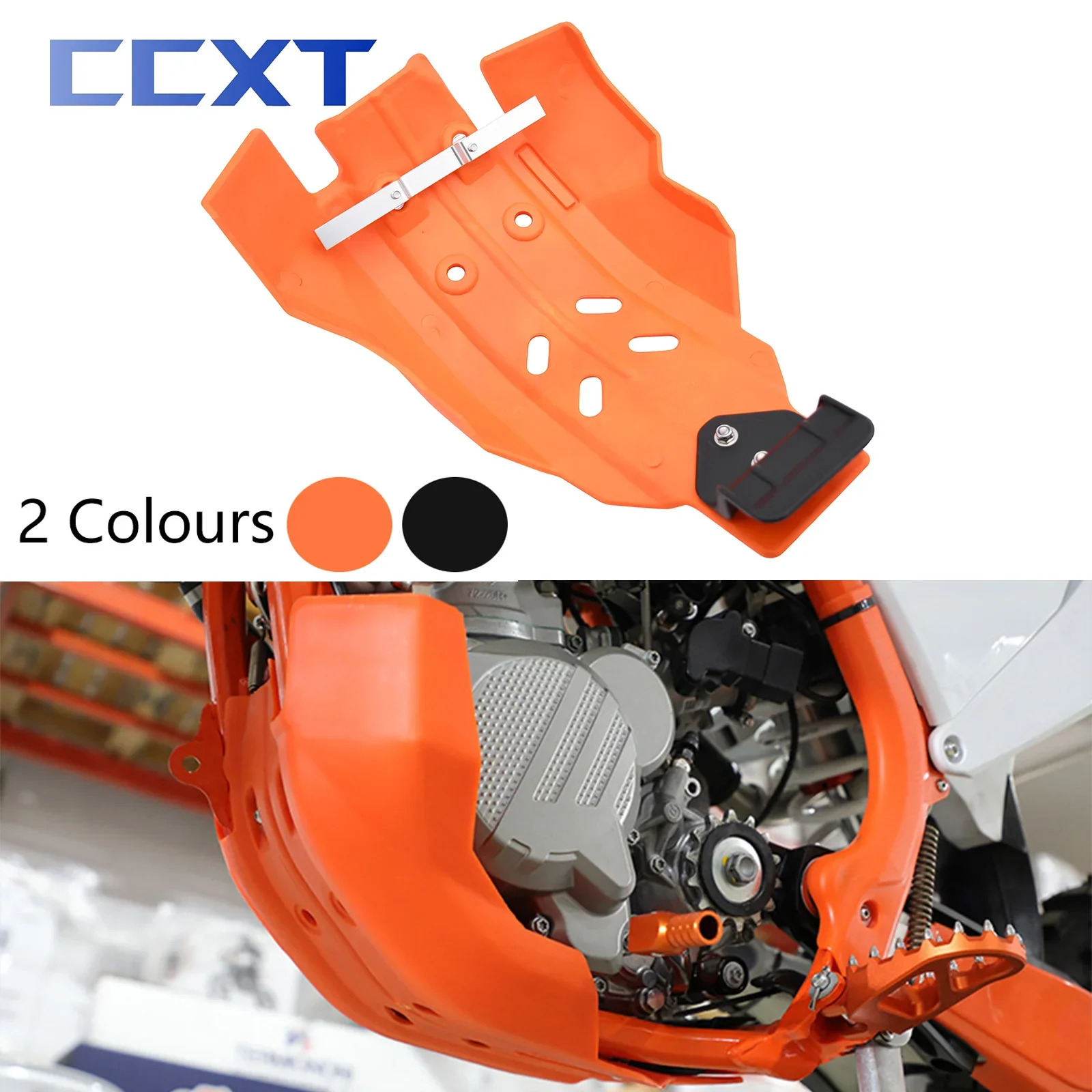 Motorcycle Engine Base Chassis Guard Protector Cover For KTM EXC250 EXC300 2017 2018 2019 2020 EXC 250cc 300cc Universal Parts