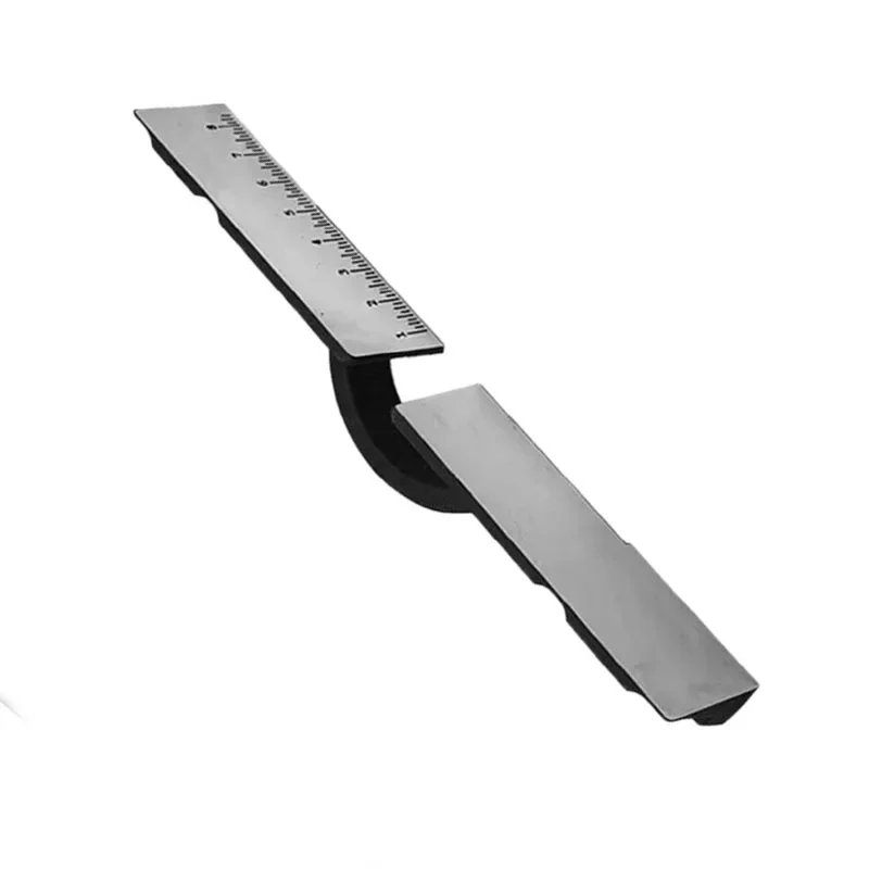 

Алюминиевая опорная планка для станка по резке чугуна, общая длина 450 мм, для стабильной поддержки при точной распиловке