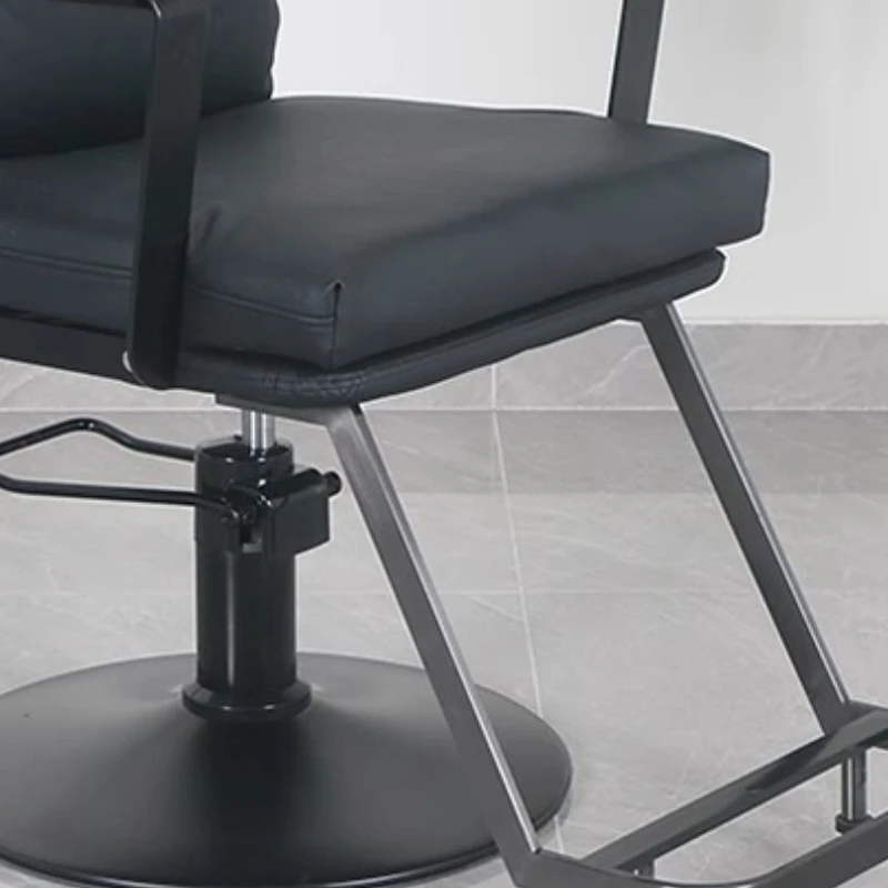 كراسي الحلاقين لاش مريح مكتب بيرم صالون الشعر كراسي الحلاق رفع صبغ الشعر الأثاث Cadeira Barbeiro Lslfy #4