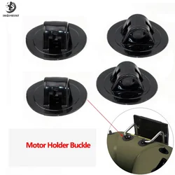 Universal Inflatable Motor Holder Buckle Rushboat Rubber Boat Thruster Motor Base Outboard Hook