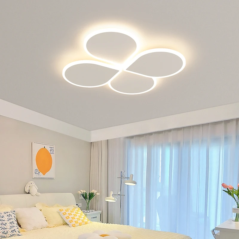 

Modern LED Ceiling Lamps For Bedroom Living Room Study Smart Home Decor Round Kids Ceiling Chandelier Lights With Remote Control