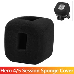 Hero 4/5 Session Sponge Cover Windshield Cover For GoPro Hero 4 5 Session Action Camera Noise Reduction Windproof Housing Case