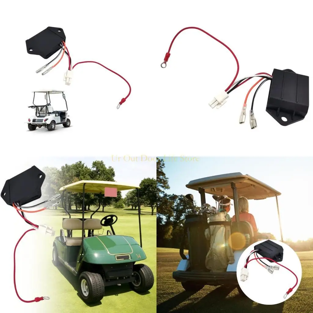 77UF High Performances Ignitions Coil Golf Cart CDI Ignitor Assembly for 1991-2002