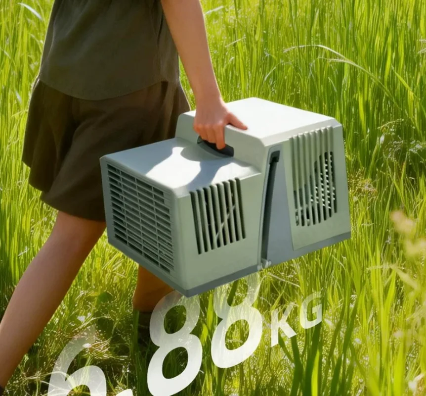 CAC1.0 Portable 24V DC Split Air Conditioner, Parking Cooler for Truck Cab, Camping Tent, RV, and Van
