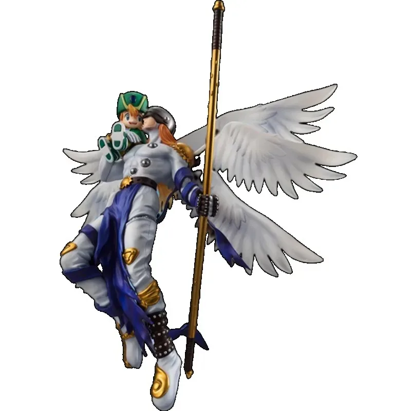 

MH GEM Original: Цифровой монстр Angemon Takaishi Takeru 22 см ПВХ Фигурка Аниме Фигурка Модель Игрушки Коллекция Кукла Подарок