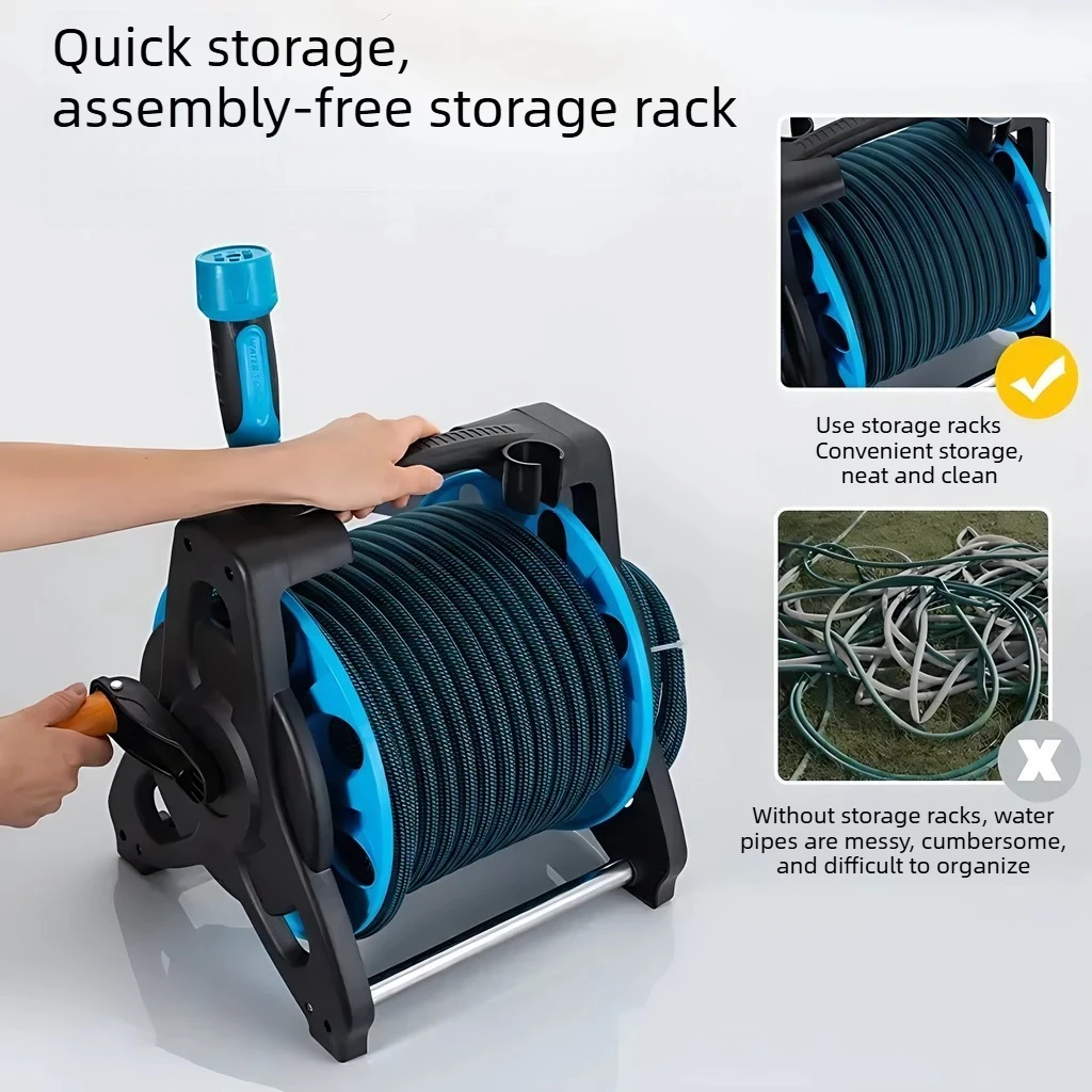 Garden Hose Car Wash Water Gun Set Garden Storage Water Pipe Frame Set Garden Hose Suit Water Hose Multi-functional