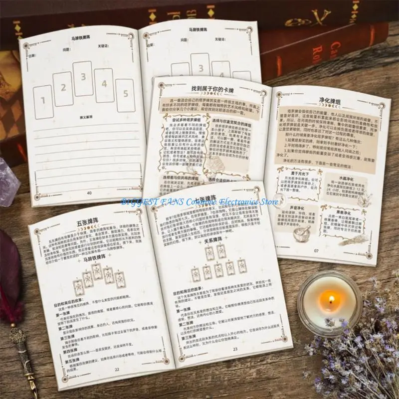 Управляемый дневник Таро для прогресса в обучении и самоанализа