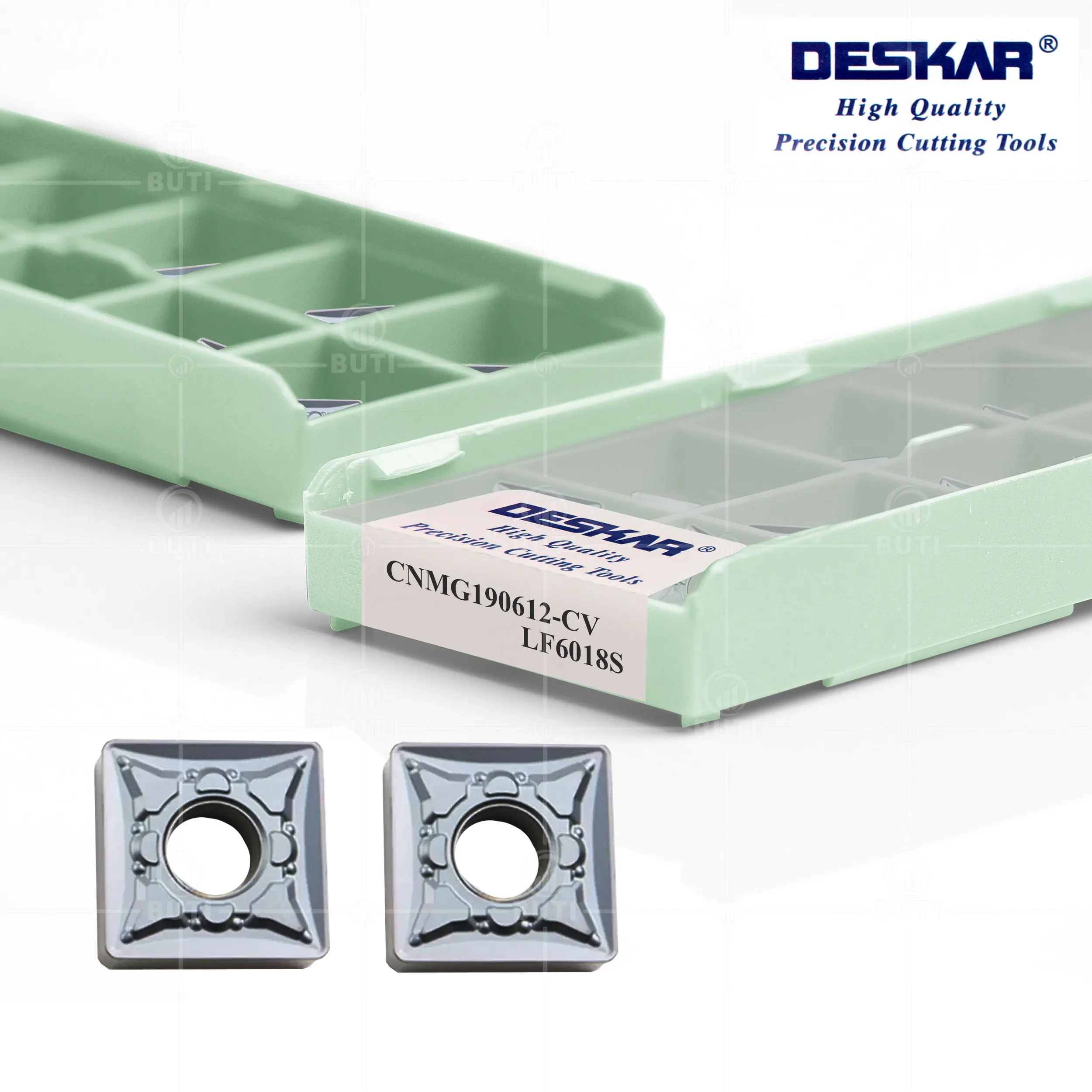 DESKAR 100% Original High Quality Turning insert CNMG190612 SNMG190612 CV LF6018S CNC Lathe Metal Cutting Cutter Carbide Inserts