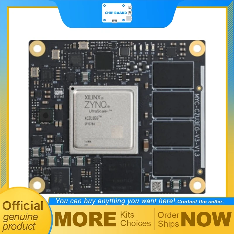 

MYC-CZU3EG-V3 SoM Built on Zynq UltraScale+ ZU3EG with Mali-400 MP2, DDR4, eMMC and High-Speed I/O