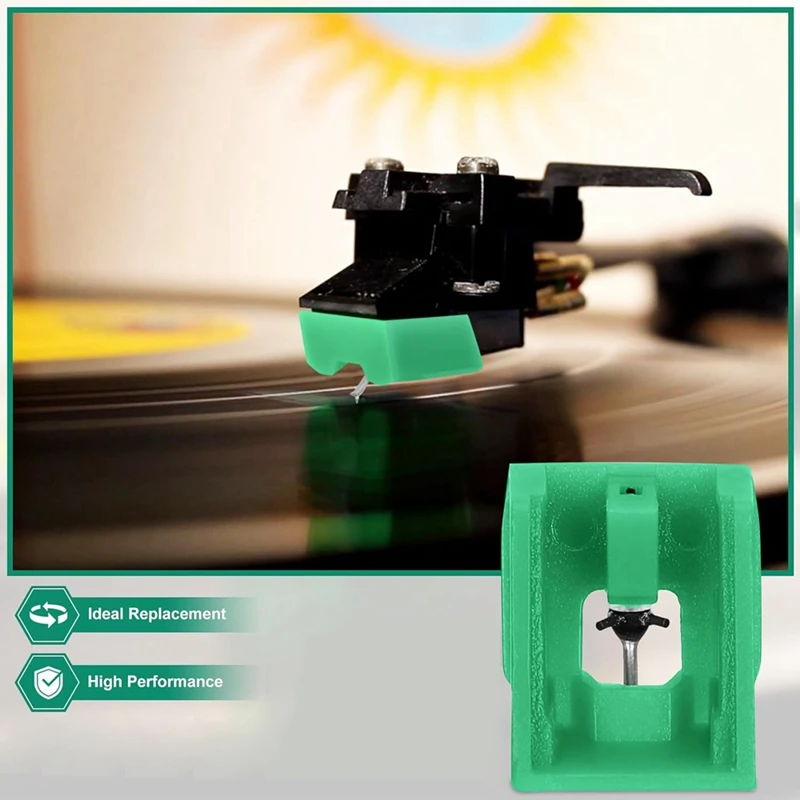 ATN95E Replacement Stylus for AT95E for Technica AT-LP120-USB Turntable Record Player AT93, AT3400, AT3450 Cartridges-ABVP