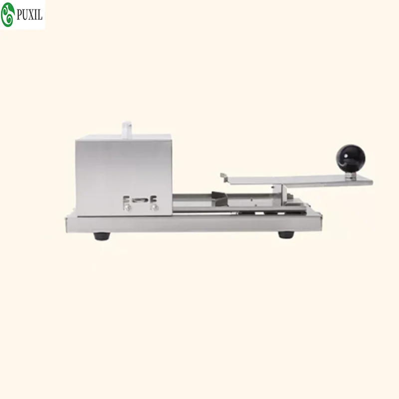 Bread Slicer Manual Kitchen Tool Bread Slicer Commercial Stainless Steel Bagel Burger Cutter