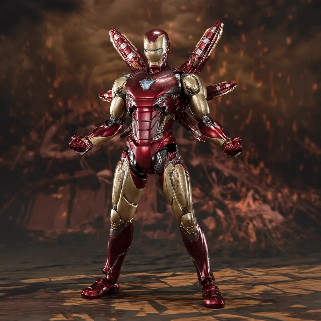 Avengers: Endgame - SHF Ultimate Iron Man Articulated gift Anime Action Figurines