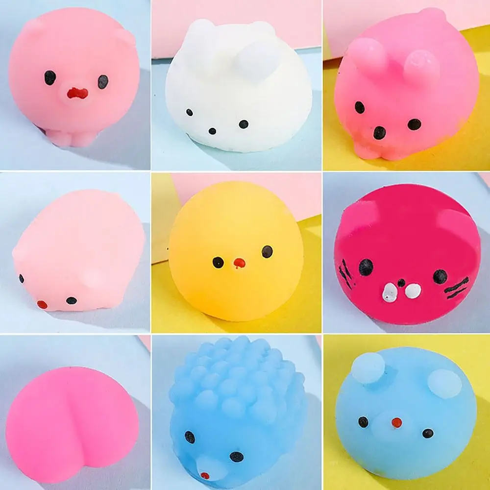 Cute Animals Decompression Toy Soft Sticky Squeeze Toy Stress Relief Abreact Pressure-relief Toy Student