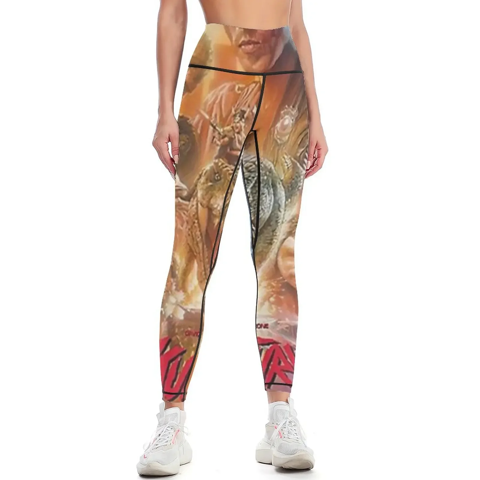 

Kung Fury Leggings sportswear for gym Golf wear legging pants raises butt Fitness woman Womens Leggings
