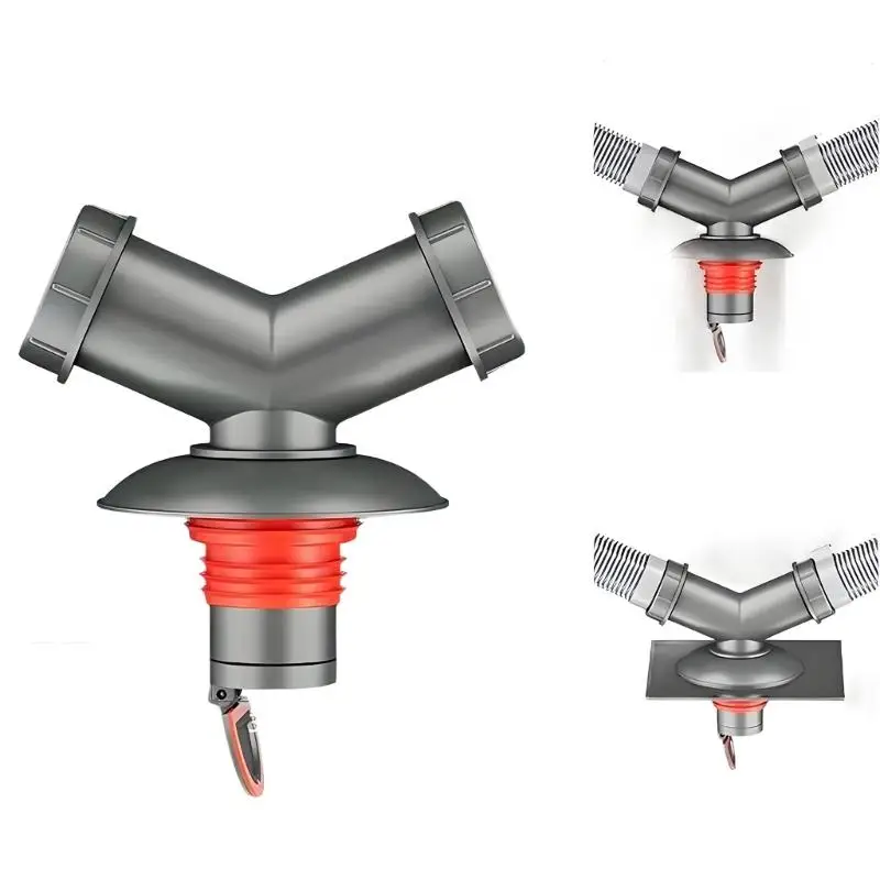 652F Floor Drain Cover Washing Machine Floor Drain Cover Split flows Drain Adapter