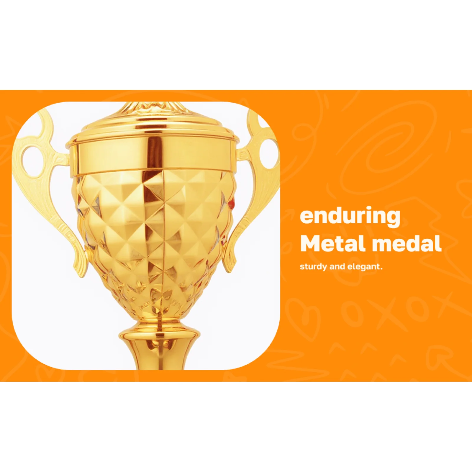 Metal Football Competitions Award Cup, Gold Trophy First Place Reward Prize, Trophy Cup