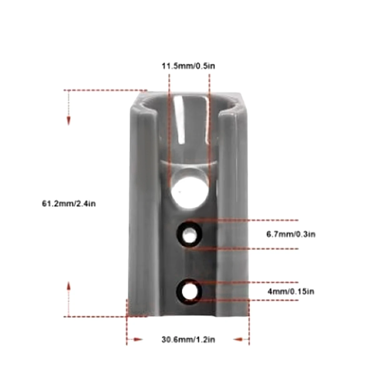Dental Handpiece Holder, Plastic Organizer Rack for Dental Chair Unit, Universal Handpiece Stand Accessory