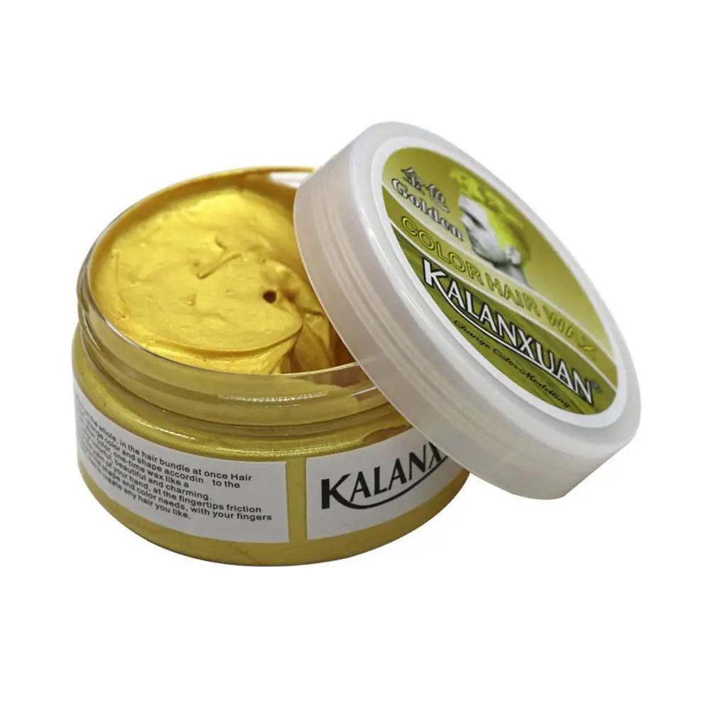 

9Color Hair Wax Styling Hair Dye Clay Grey Temporary Dye Disposable Fashion Festival Celebrate Molding Coloring Mud Cream