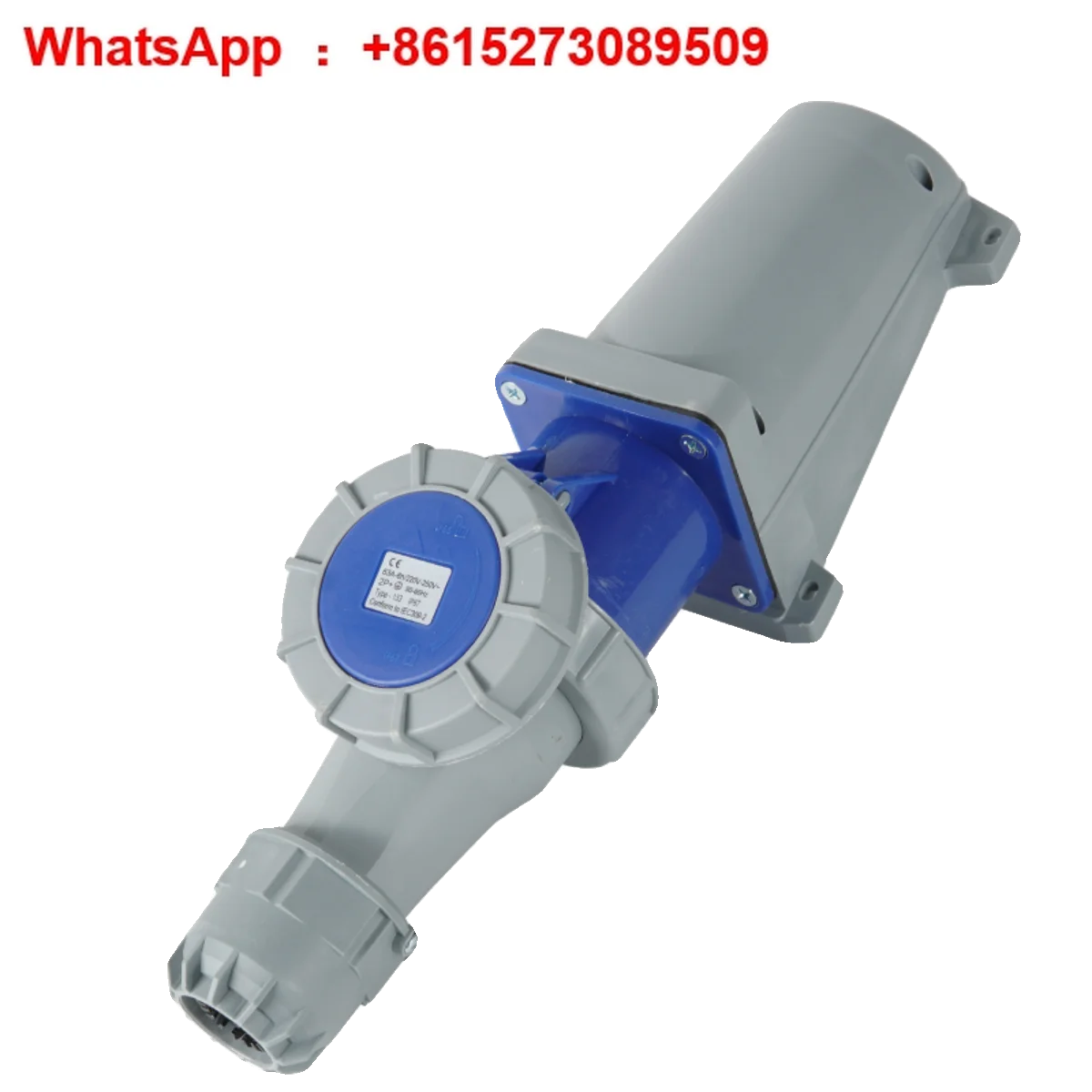 

Промышленная авиационная вилка 63A125A, трехжильный, с четырьмя отверстиями, 5-жильный, IP67, водонепроницаемый и взрывозащищенный разъем