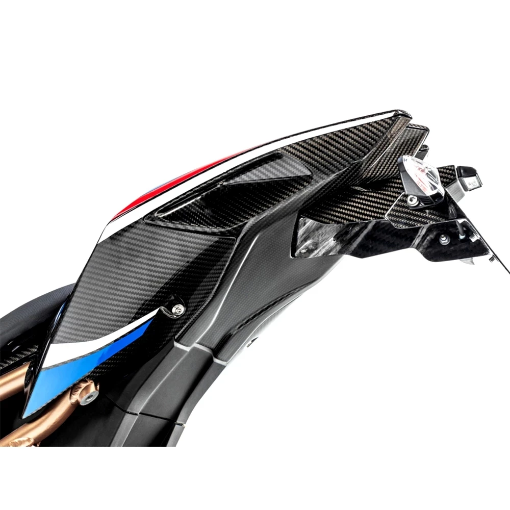 CARBON FIBER FRAME REAR COVER BELOW FOR S1000RR 2019 2020 2021 2022 Carbon Fiber UnderSeat lower Tail Cover