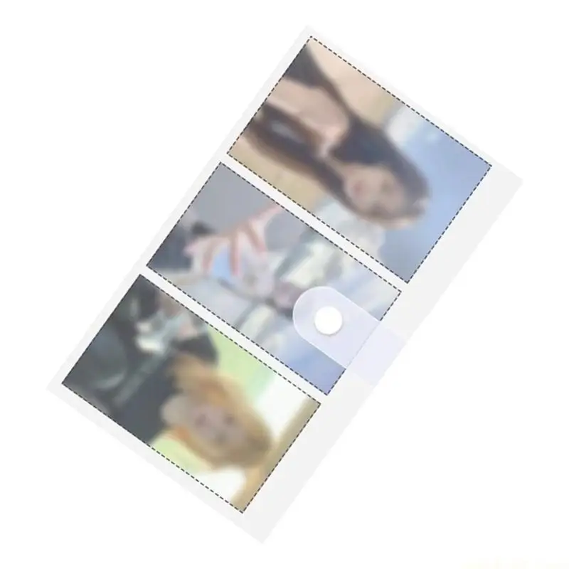 3 In Picture Book Kpop Photocard Holders Clear Photo Album Storage Collect Book