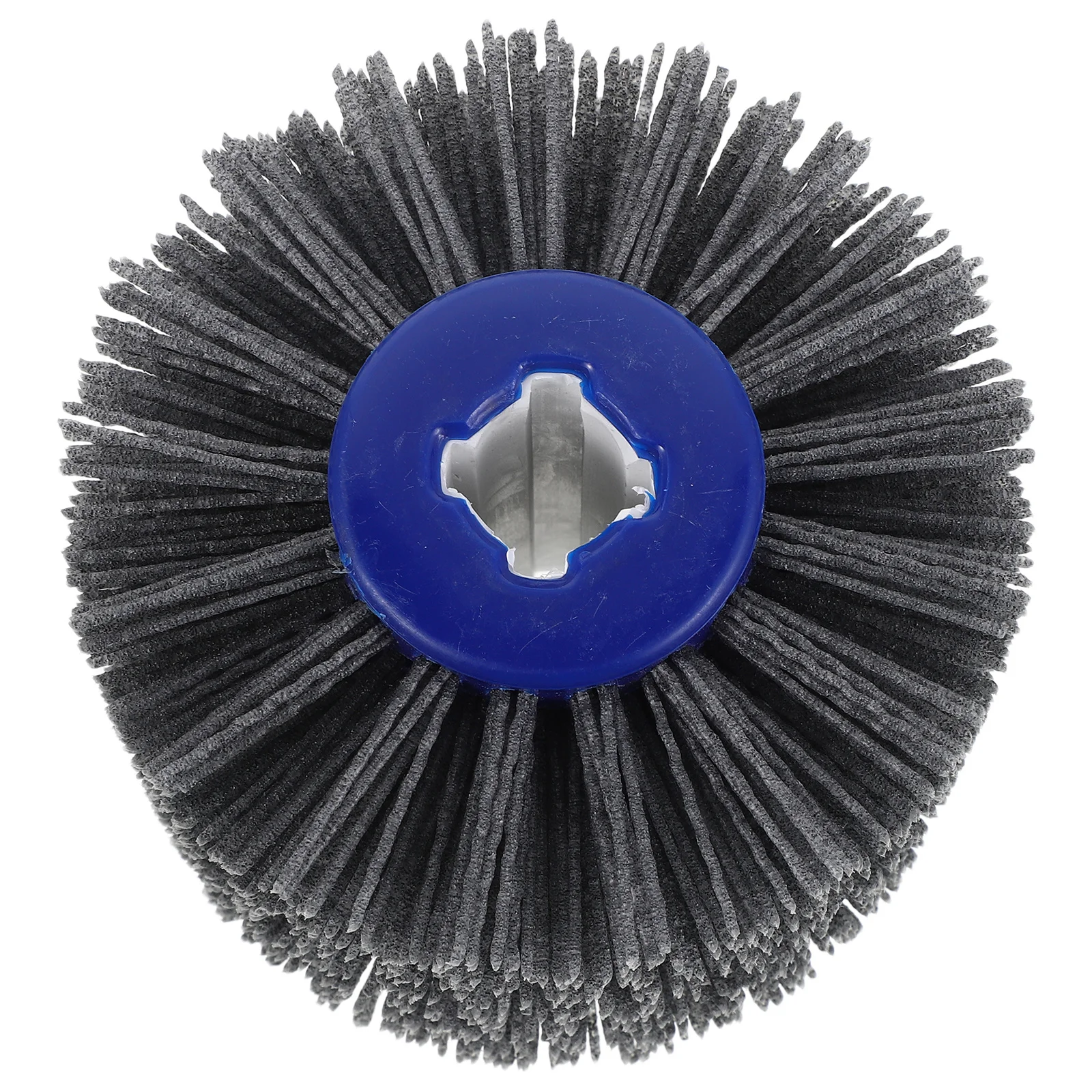 

Nylon Fiber Buffing Wheel 60 Grit Polishing Brush for Metalworking Wood Furniture Grain Restoration Burnishing Tool