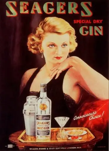 Descubre por qué el METAL VINTAGE SHABBY-CHIC SEAGERS GIN TIN SIGN WALL PLAQUE es la elección perfecta para amantes del gin chic