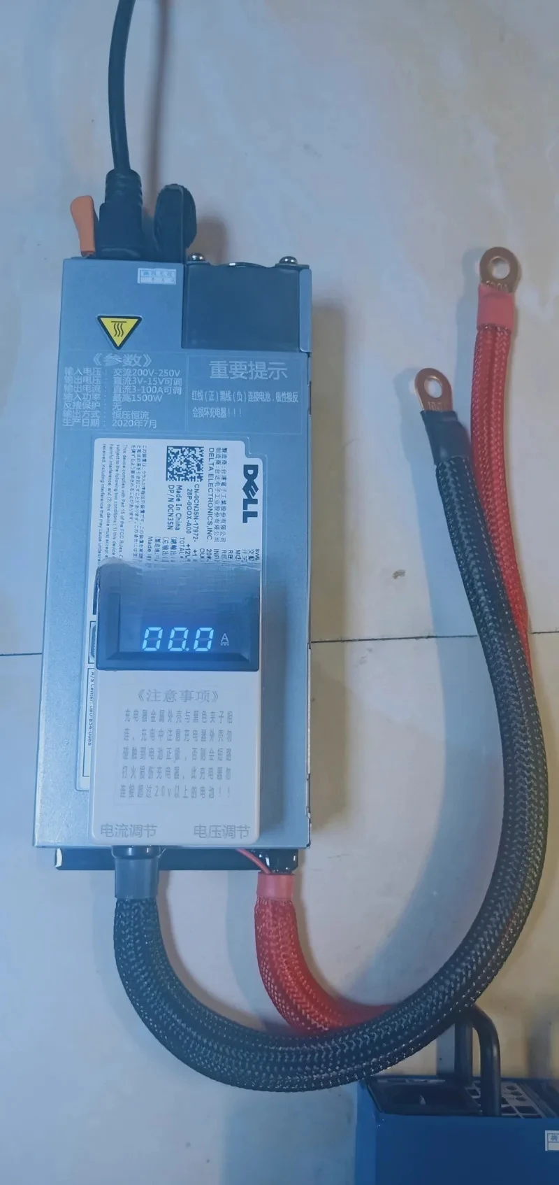 14.6V lithium iron phosphate charger true 100A current and voltage adjustable 4 series 12v battery RV charger