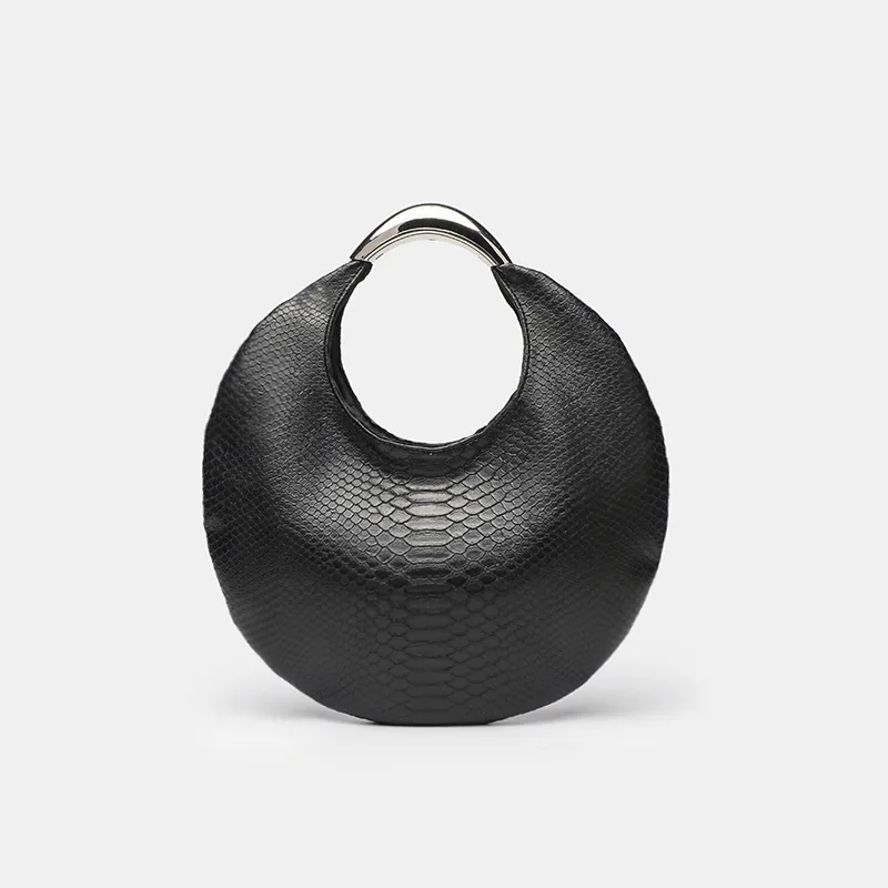 

Women's Simple Fashion Casual Tote Bag Cow Print Shoulder Bag Spacious Designer Satchel crocodile grain Handbag for Everyday Use