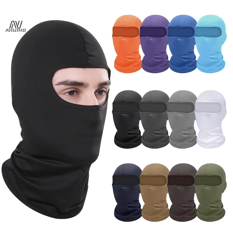 

1Pc Summer Breathable Cycling Cap Anti-UV Balaclava Men Full Face Mask Bicycle Motorcycle Running Cooling Sport Gear