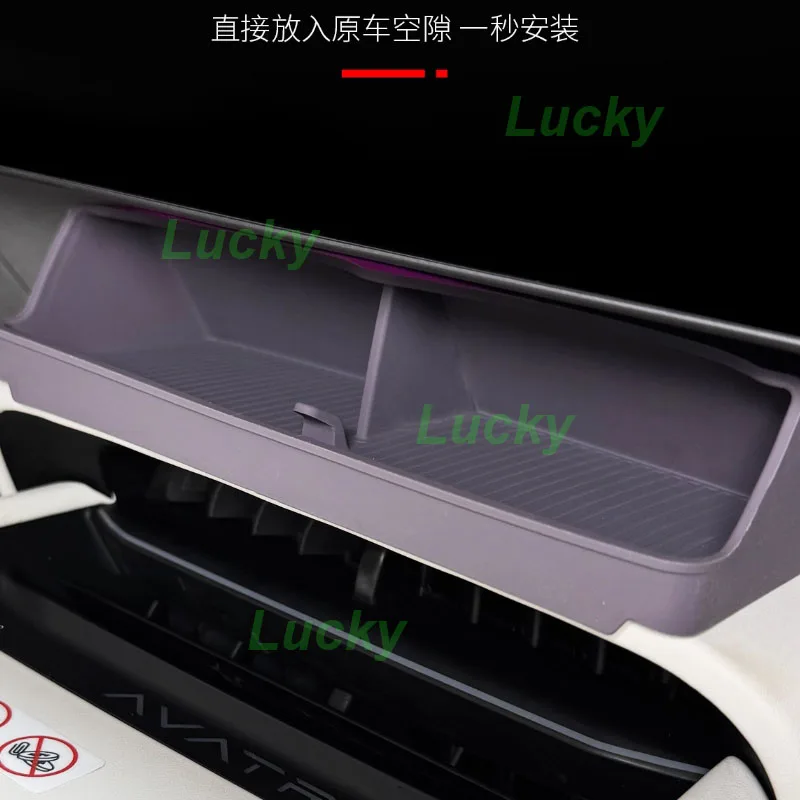 Car Central Console Eyeglass Case Storage Box for Avatr 06 2025 Silicone Spectacle Case Glasses Box Interior Accessories