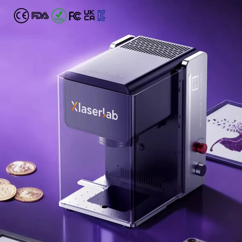 E3 UV Laser Engraving Machine for Wood Leather Stone & Metal-New 400W Bench-Top CNC