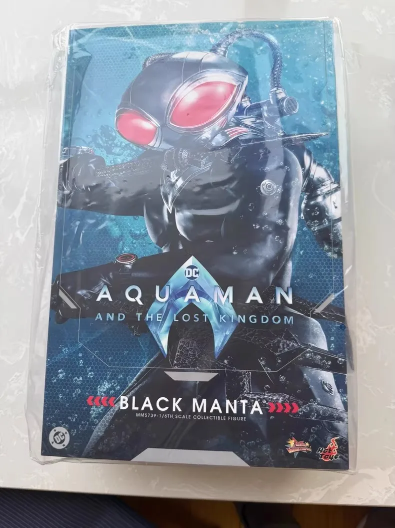 

HOTTOYS MMS739 1/6 Collectible Toys Black Manta Aquaman and the Lost Kingdom Super Villain Soldier 12'' Action Figure Model Gift