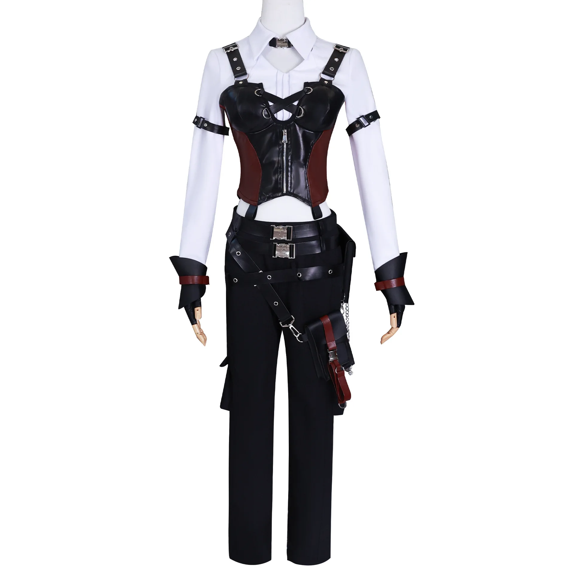 Love And Deepspace Xavier Zayne Rafayel Costume Cosplay gioco parrucca accessori puntelli adulto Set completo uniforme di Halloween per le donne