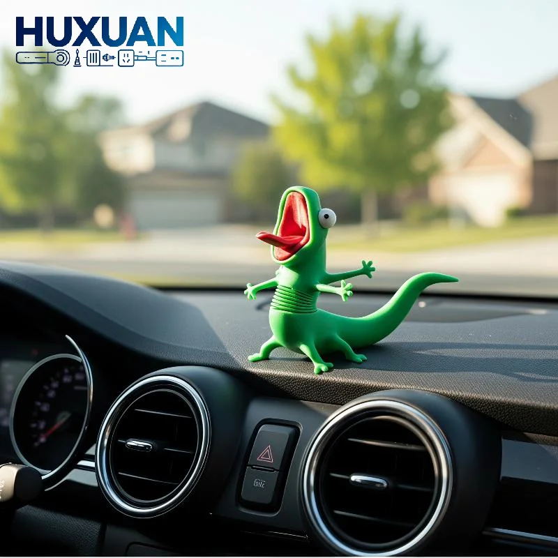 3D Printing Lizard - Patung Kadal Hijau Cetak 3D Dekorasi