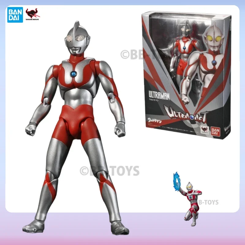 

In Stock Bandai Ultra-ACT Ultraman Series First 2.0 Movable Anime Action Figure Collectible Original Box Finished Toys Hobby BB