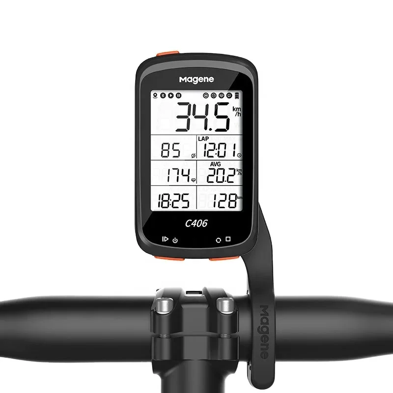 

Wholesale Magene C406 Wireless GPS Speedometer Waterproof Road Bike Cycling Computer