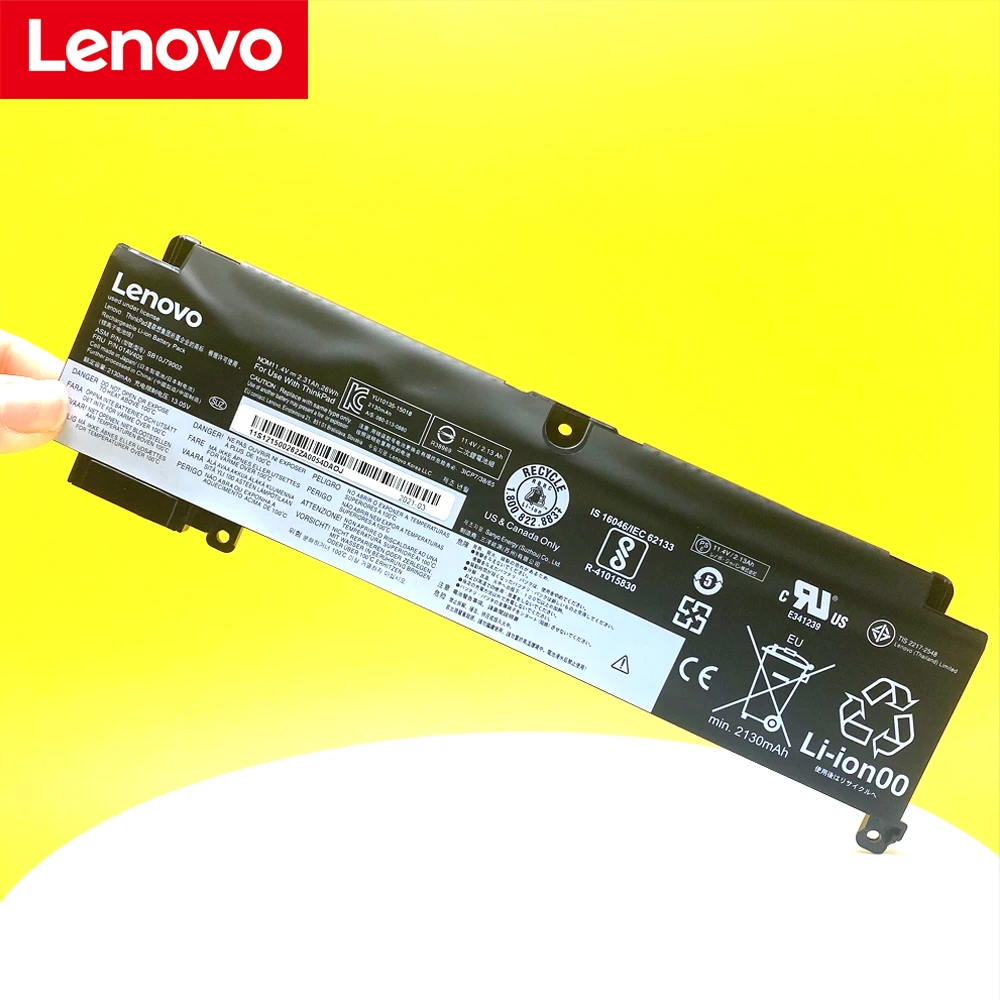 NEW Original For Lenovo ThinkPad T460S T470S Series 00HW022 00HW023 SB10F46460 Laptop Battery 00HW025 00HW024 01AV407 01AV406