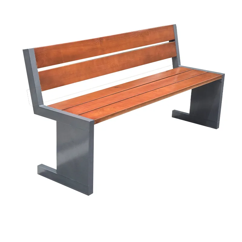 

Park chairs, benches, anti-corrosive wooden benches, stainless steel outdoor seats, garden landscape chairs