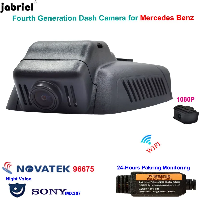 

2K 1600P Wifi Car Dvr Recorder for Mercedes Benz C Class w204 w203 for Mercedes E Class w212 w211 GLK X204 Dash Cam Camera 24H