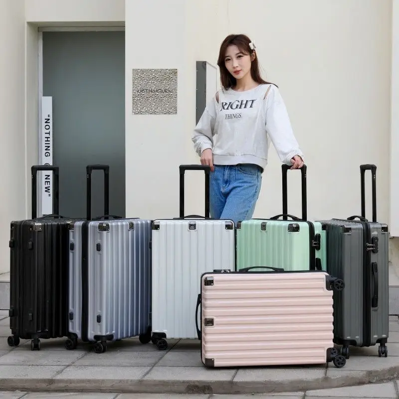 Luggage Women's Suitcase High Appearance Level Men's New Quiet Strong Durable Female Password Rod Box Large Capacity Fashion