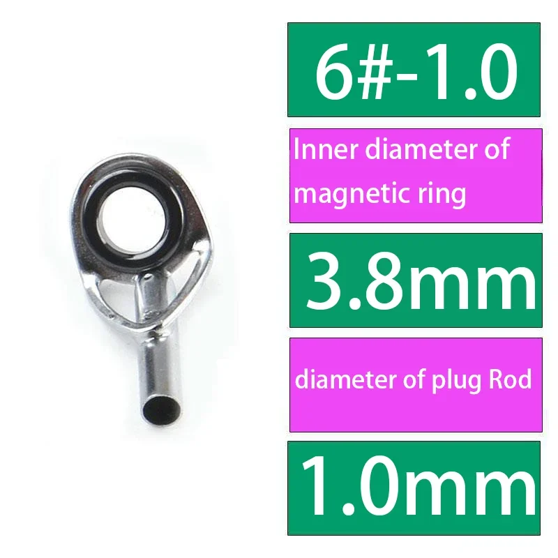 Fishing Rod Guide Ring Fishing Top Rings Rod Pole Repair Kit Far Throw Fixed Ring Slide Rod Fishing Tackle Accessories