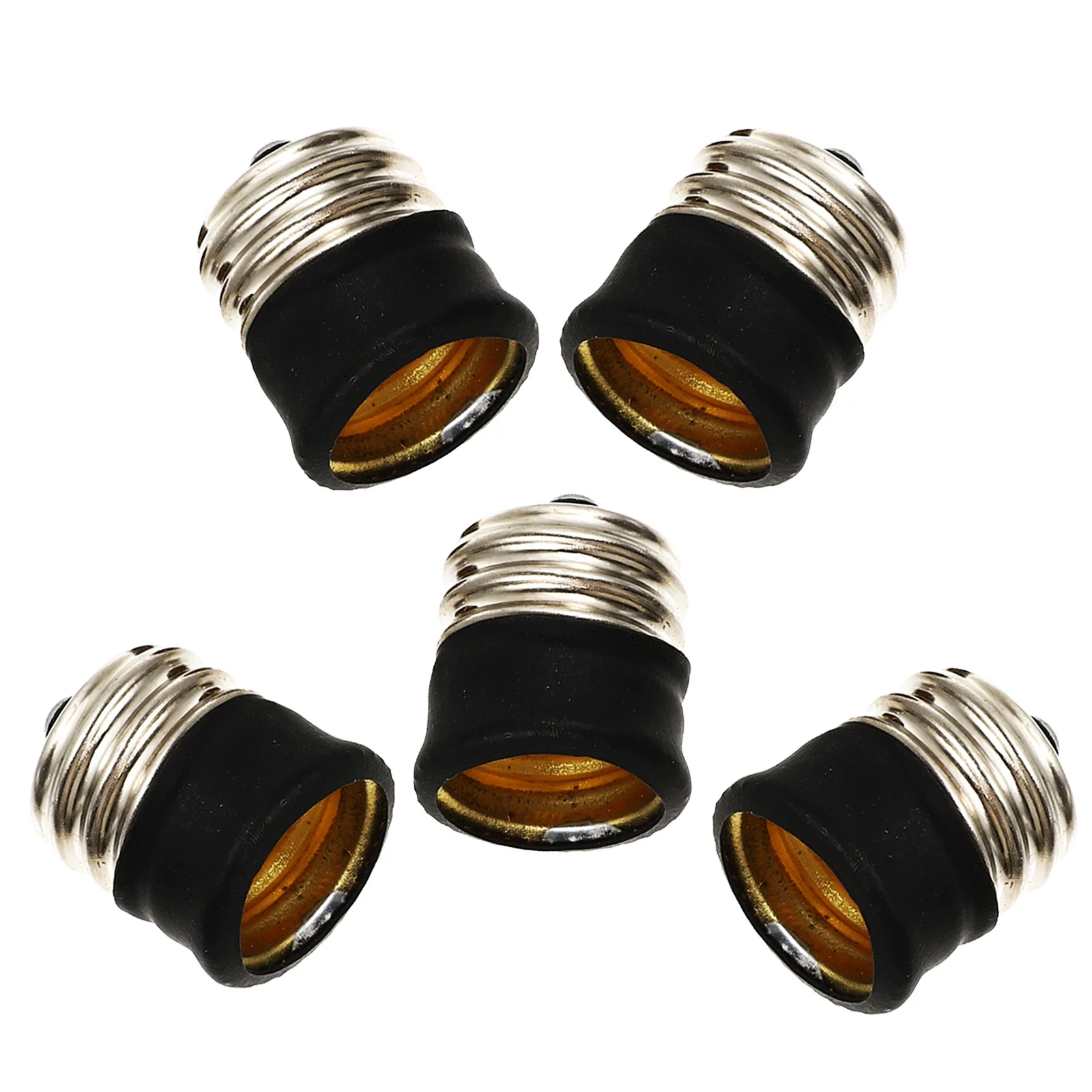 

5Pcs E17 to E14 Lamp Holder Converter Multipurpose LED Base Adapter for Fixtures E17 to E14 Base Adapter Lamp Converter