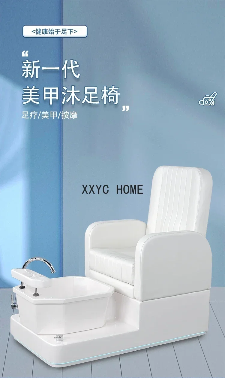 Moderne Manicure Stoel Multi-Functionele Nagel Bad Voet Bank Voetbad Massage Spa Stoel Wenkbrauw Tattoo Beauty