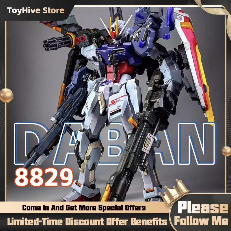

В наличии: DABAN 8829 MB Style Sword Cannon Assault Ironclad Limited Edition 1/100 MB Style Motive Armor Assembly Model Toy Gift