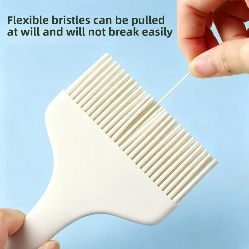 1PC Large One‑Piece Wide Basting Brush BBQ Oil Brush for Baking Electric Pancake Pan Kitchen Cooking Accessory